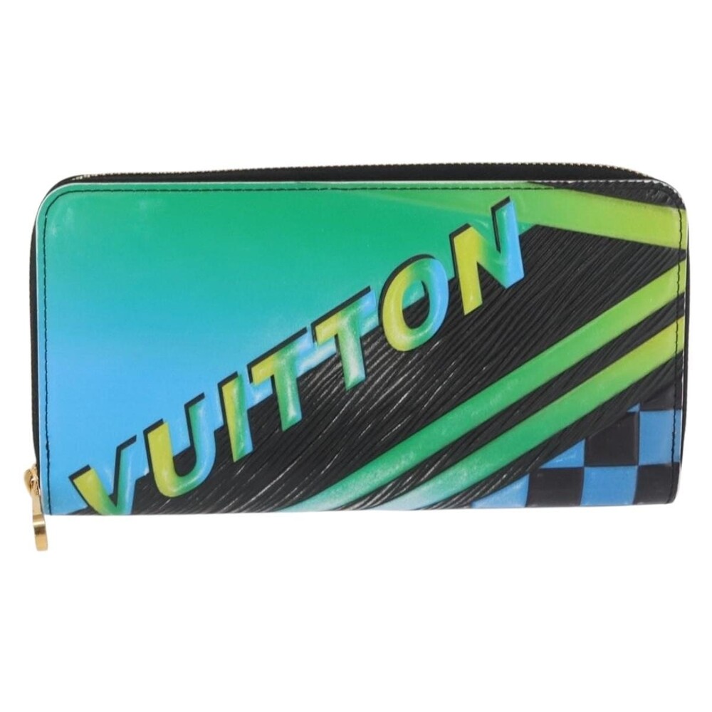 Louis Vuitton Damier LV Lace Zippy Wallet Long Blue